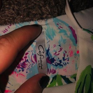 Floral spaghetti strap dress